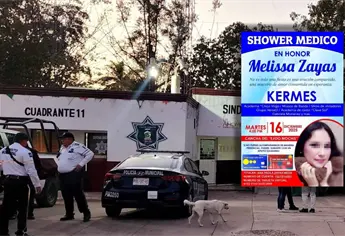 Invitan a shower médico para apoyar a Melissa, la joven baleada en el Ejido México