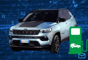 Así es la nueva Jeep Compass, híbrida enchufable y con mucho lujo