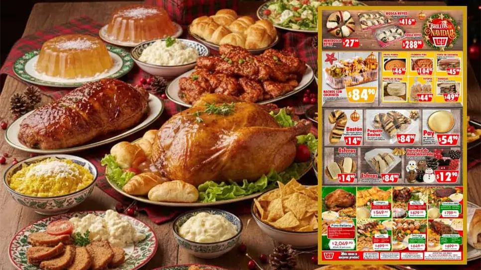 FOTO: ¿No quieres cocinar? Casa Ley ofrece cenas navideñas preparadas desde $549 pesos. Checa los precios del pavo, pierna y lomo