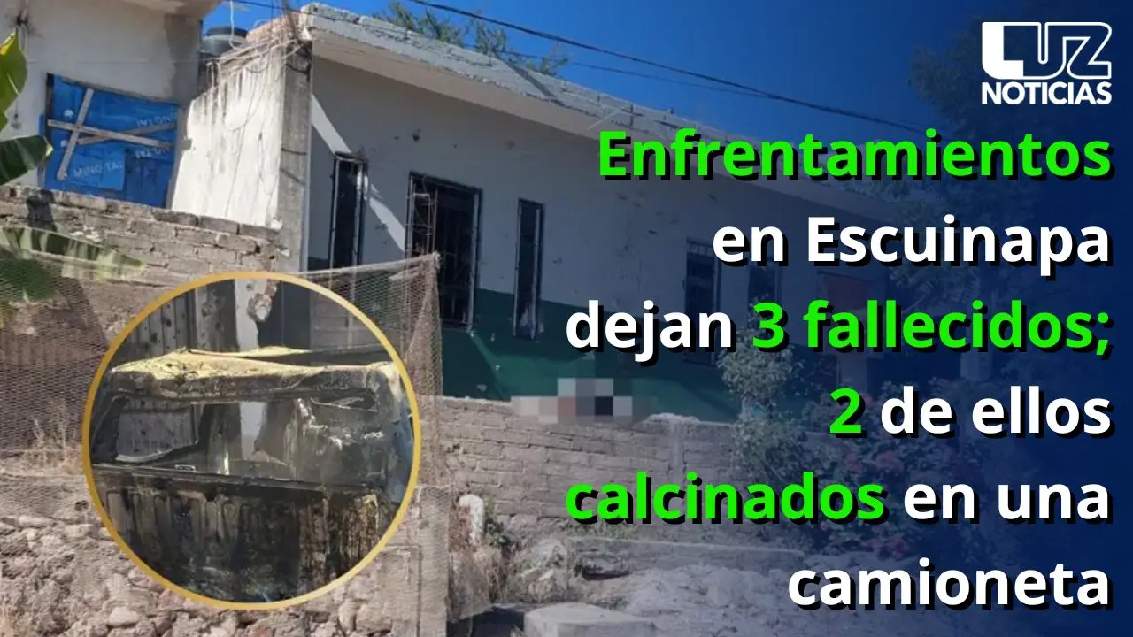 Enfrentamientos en Escuinapa dejan al menos 3 fallecidos y se habla de 6 heridos