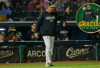 Félix Fermín deja de ser Manager de Cañeros de Los Mochis: el equipo le da las gracias