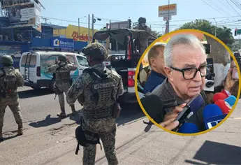 Rocha Moya niega que militares se estén yendo de Culiacán 