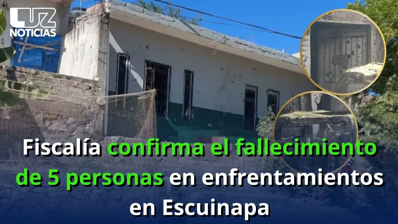 5 personas ejecutadas y 25 explosivos asegurados deja enfrentamientos en Escuinapa