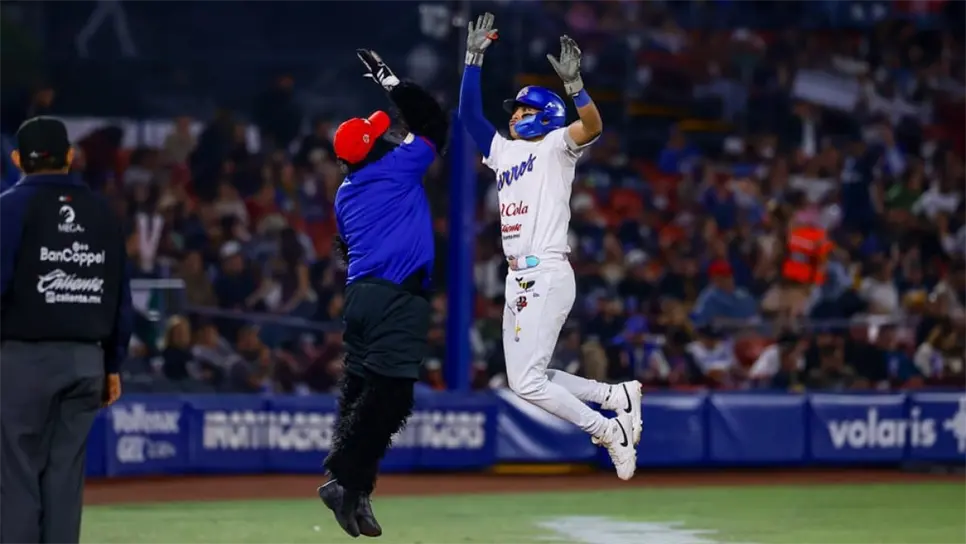 Los Charros dejaron el marcador 3-2. (FOTO: Liga ARCO Mexicana del Pacífico).