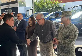 Rocha Moya entrega 65 nuevas patrullas a la Fiscalía General del Estado