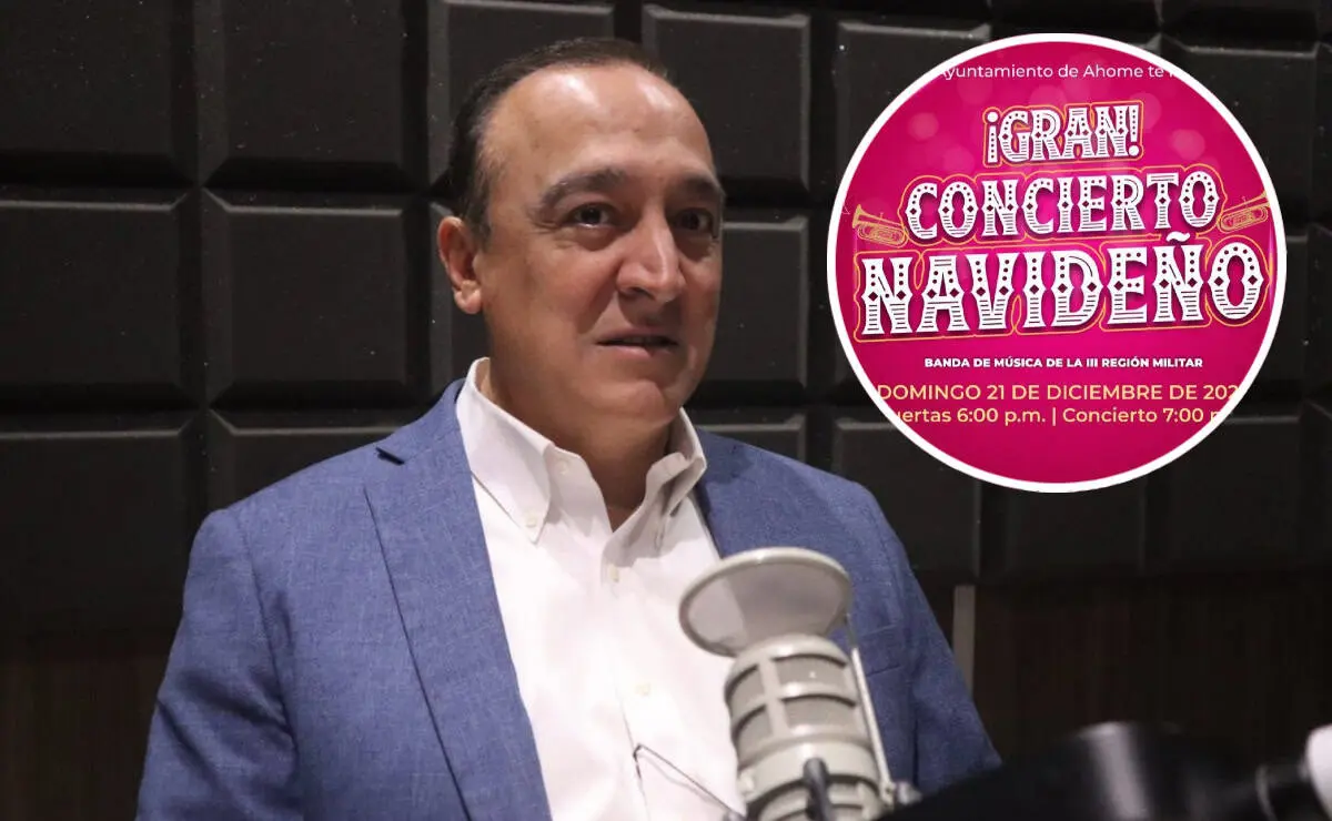 Invita Antonio Men&eacute;ndez a gran concierto navide&ntilde;o gratuito en el Teatro Ingenio de Los Mochis