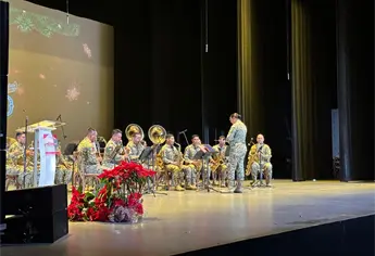 Banda Sinf&oacute;nica de la III Regi&oacute;n Militar engalana la Navidad en Los Mochis con concierto gratuito
