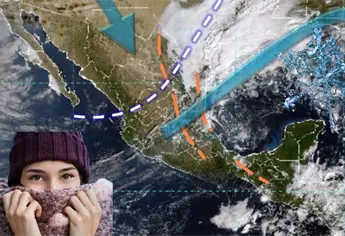 Invierno golpea a México: Frente Frío 23 traerá lluvias, vientos y temperaturas de hasta -10 grados