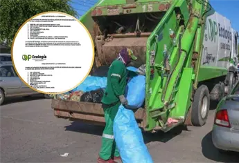 Recolección de basura cambia de horarios en Los Mochis a partir de enero del 2026