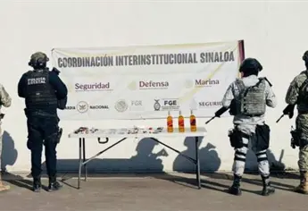 Catean el penal de Culiacán y localizan tres botellas de whisky y otros objetos