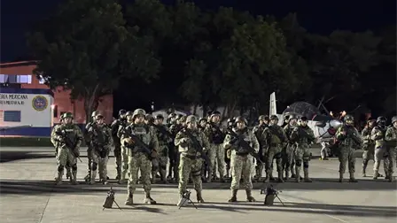 Arriban a Culiac&aacute;n 150 Fusileros Paracaidistas para combatir al crimen organizado
