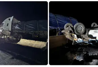 Aparatoso choque m&uacute;ltiple en Juan Jos&eacute; R&iacute;os paraliza la M&eacute;xico 15; 11 veh&iacute;culos da&ntilde;ados y 7 hospitalizados