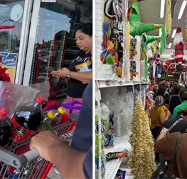 Compras de &uacute;ltima: as&iacute; lucen los centros comerciales y plazas de Mazatl&aacute;n a horas de la Navidad