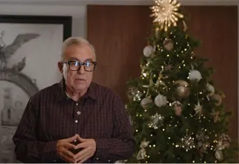 Rocha Moya envía un mensaje de paz a las familias sinaloenses en esta Navidad