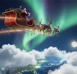 Ruta de Santa Claus EN VIVO: &iquest;A qu&eacute; hora pasa por Sinaloa seg&uacute;n Google?