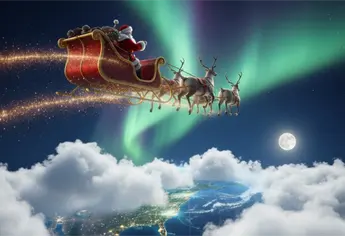 Ruta de Santa Claus en vivo: ¿A qué hora pasa por Sinaloa según Google?