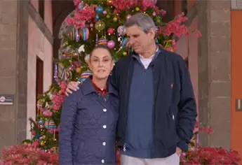 Claudia Sheinbaum envía mensaje de Navidad a las familias mexicanas