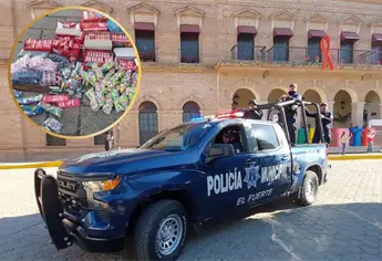 Decomisan 40 kilos de pirotecnia y reportan saldo blanco en El Fuerte durante Navidad