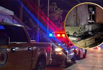 Uso de pirotecnia genera incendio en abarrotes en la colonia Mazatl&aacute;n 1 esta Navidad