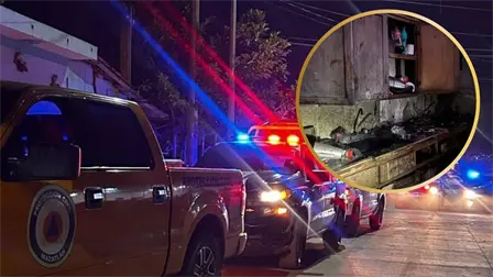 Uso de pirotecnia genera incendio en abarrotes en la colonia Mazatlán 1 esta Navidad Uso de pirotecnia genera incendio en abarrotes en la colonia Mazatlán 1 esta Navidad