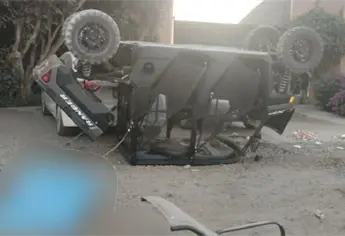 Mujer pierde la vida tras volcadura de vehículo 4x4 en la zona de Cerritos de Mazatlán
