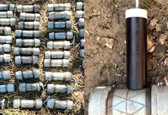 Aseguran 46 artefactos explosivos improvisados en Badiraguato