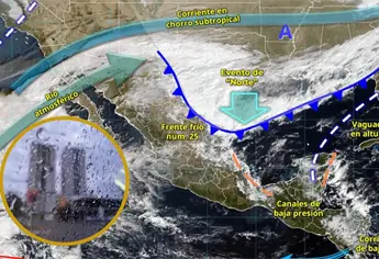 Frente frío 25: ¿qué estados podrían ser afectados con heladas y lluvias? 