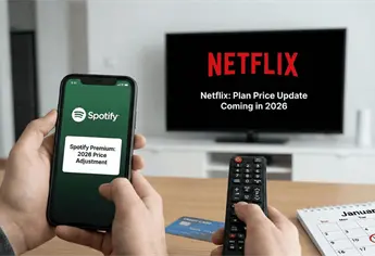 ¿Netflix y Spotify subirán precios en 2026?