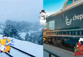 Chepe Express bajo la nieve: ¿Cuál es la mejor temporada para recorrer las Barrancas del Cobre?