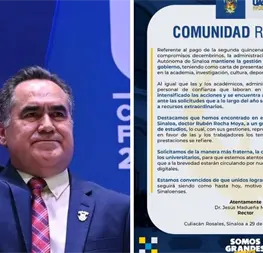 UAS anuncia que en las pr&oacute;ximas horas habr&aacute;n noticias sobre pagos de fin de a&ntilde;o