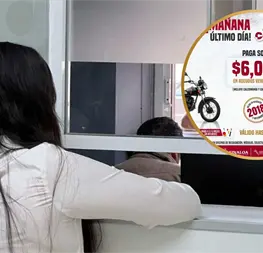 &Uacute;ltimos d&iacute;as de descuentos en calcas y licencias en Sinaloa