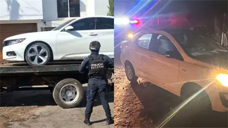 Autoridades recuperan 2 veh&iacute;culos con reporte de robo al sur de Culiac&aacute;n
