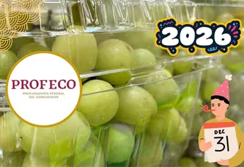 Profeco: ¡que no te engañen! Este es el precio promedio de la uva para el fin del año 2025