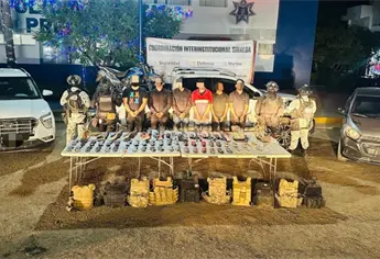 Megaoperativo en San Pedro, Navolato, deja 3 abatidos y 6 detenidos