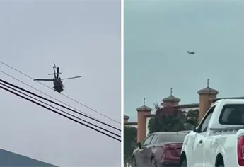 En helicópteros y camionetas artilladas despliegan fuerte operativo en Colinas de San Miguel, Culiacán