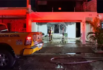 Cortocircuito ocasiona un incendio en vivienda cerca de la Zona Dorada de Mazatlán