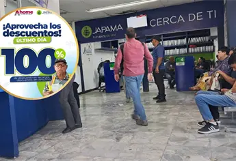 Hoy concluye el programa “Ponte al Día con JAPAMA”; último llamado para aprovechar descuentos