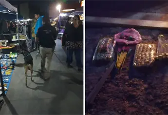 Al ver a Venom, huyen vendedores clandestinos de pirotecnia en Ahome