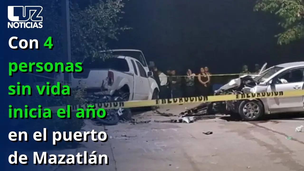 Con 4 personas sin vida inicia el a&ntilde;o en el puerto de Mazatl&aacute;n