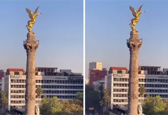 Así se tambaleó el Ángel de la Independencia durante el sismo de 6.5 en CDMX | VIDEO