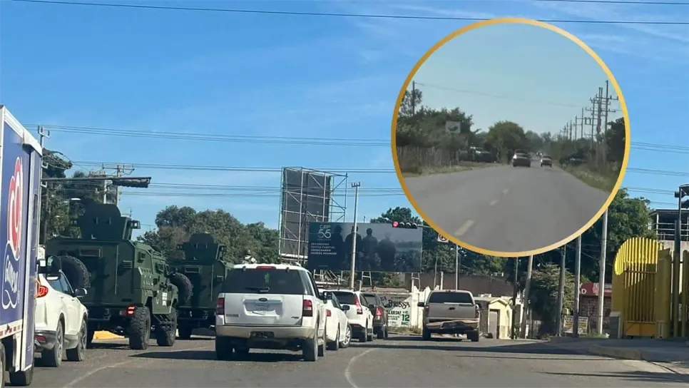 Ejército Mexicano despliega fuerte operativo en la zona rural de Guasave; es el primer despliegue del 2026