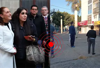 Se registra el primer temblor del 2026; Sheinbaum interrumpe la Mañanera del Pueblo