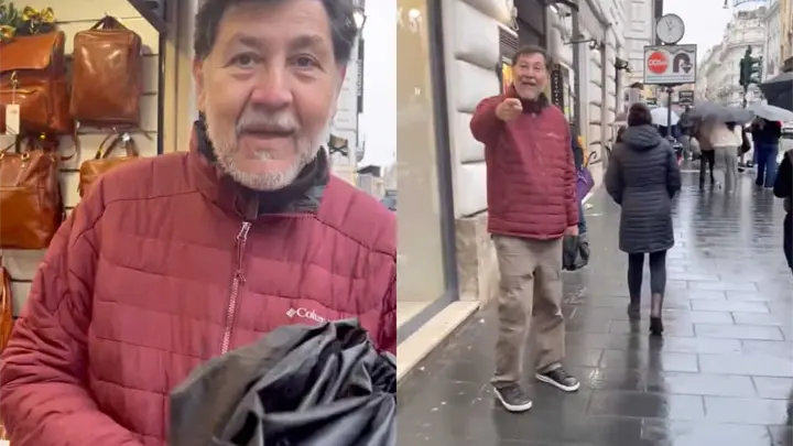 VIDEO: Noro&ntilde;a se pelea con mexicano tras ser captado de compras en Roma