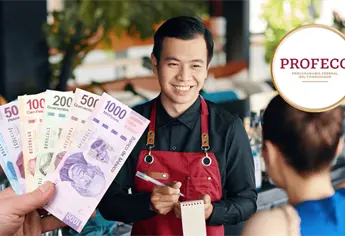 ¿Eliminan las propinas en restaurantes este 2026? Esto dice Profeco