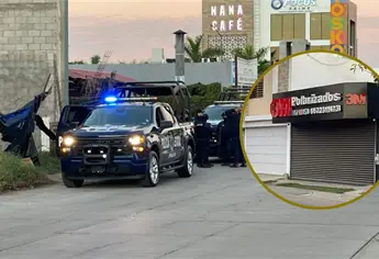 Balean local comercial en el Fracc. Espacios Barcelona de Culiacán; Se efectuaron más de 100 disparos
