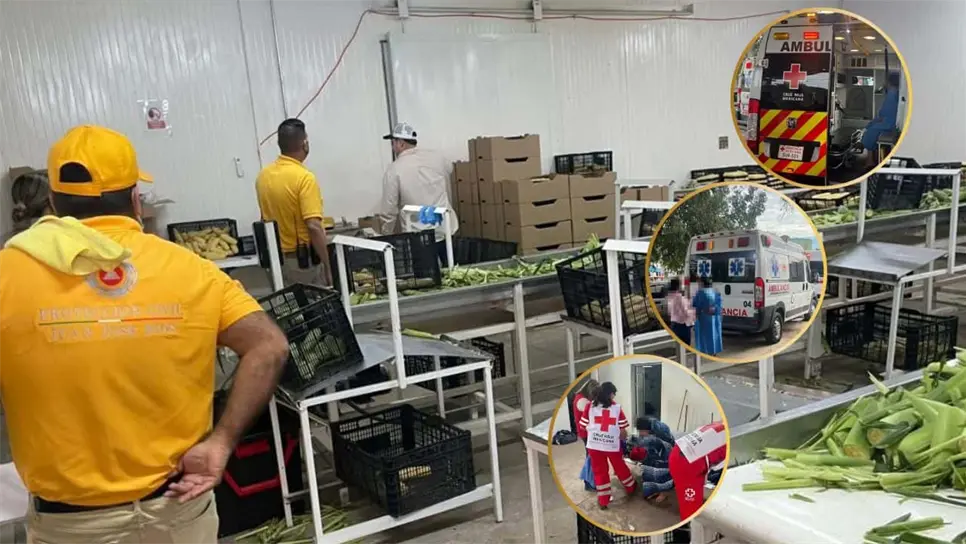 El gas de un montacargas provocó la intoxicación de 27 personas en empaque agrícola de Juan José Ríos