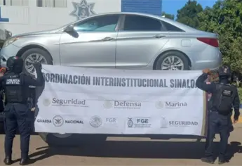Aseguran tres vehículos; dos de ellos contaban con reporte de robo en Culiacán