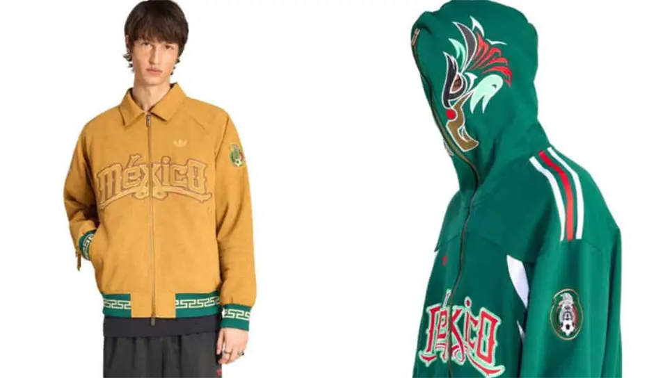 Las prendas toman como punto de partida los colores, símbolos y referencias que conectan directamente con el orgullo nacional, reinterpretados bajo el ADN clásico de la marca alemana