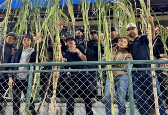 Los Bichis de La Florida; la porra de Cañeros de Los Mochis que lleva cañas al Chevron Park | VIDEO