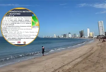 Bajan las temperaturas en Mazatlán; Así el clima este jueves 8 de enero